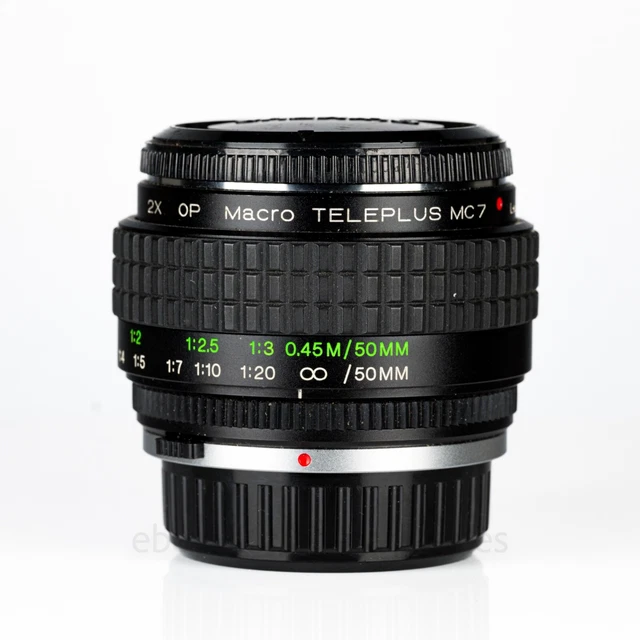 Kenko Teleplus Macro MC7 2X Tele-Macro Converter Olympus OM Boxed 5903138