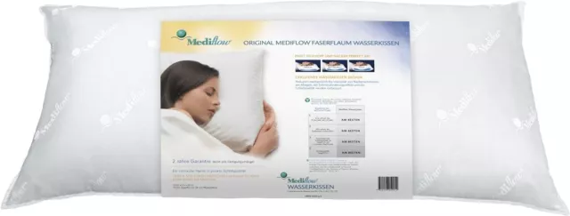 Mediflow 5001 - Coussin Eau Original 40 X 80 CM, Couleur: Blanc