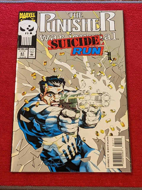 Punisher War Journal, Vol. 1 #61A 1993 Direct Edition Michael Golden Cover NM+.
