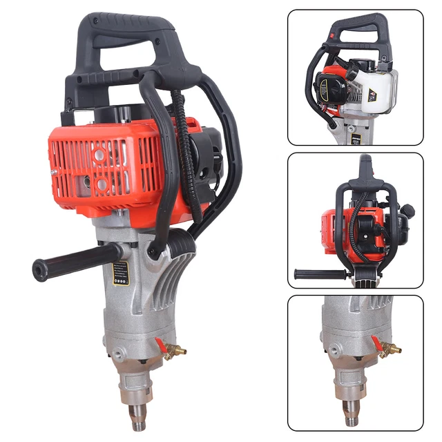 130mm Petrol Core Drill Machine Core Drill Rig Diamond Concrete Core Drill 1000W