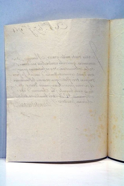 Lettre Autographe Signée – Lefebvre De Caumartin – 1796 – Ministère Des Finances