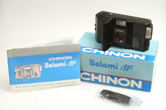 Chinon Belami AF with Chinon Lens 1:3.9 / 35mm with Box and Instructions