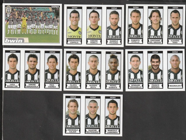 FIGURINE CALCIATORI PANINI 2005-06 Squadra Completa ROMA 24 Figurine