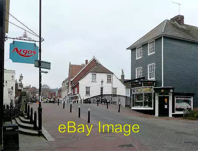 Photo 6x4 Cliffe High Street and Lewes Bridge, East Sussex The British Hi c2009