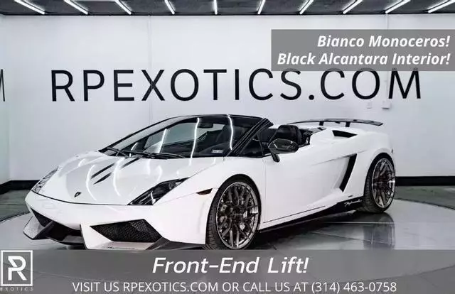 2011 Lamborghini Gallardo LP 570-4 Performante  Spyder Convertible 2D