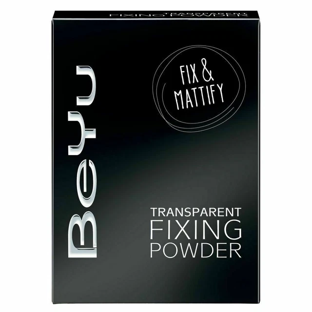 5x polvo de fijación transparente de maquillaje facial BeYu 7,5 g