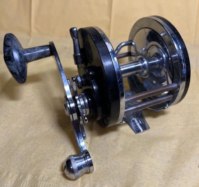 Moulinet Ancien Ocean City 981 - Vintage - Fabriqué Aux États-Unis