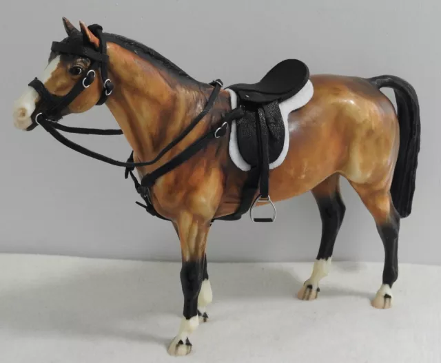Breyer Traditional 1:9 Scale Model Horse Tack Martingale/breastplate Bridle  Handmade choose Colour 