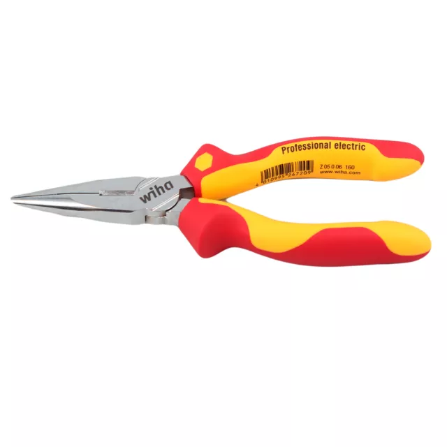 Insulated Long Nose Plier Professional Electric 160mm 6 1/2" Z05 0 06