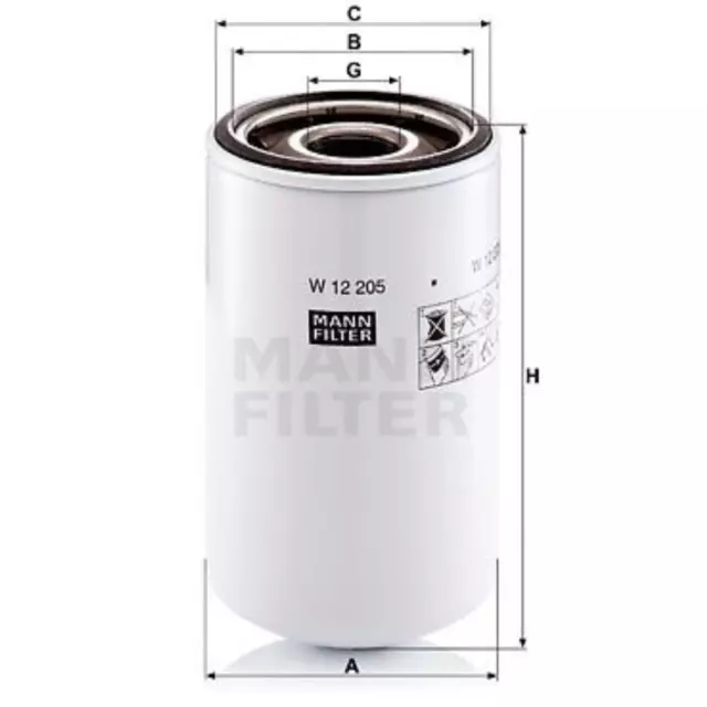 MANN-FILTER Ölfilter Motor Öl Filter