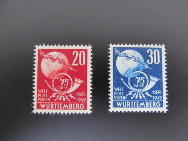 FZ-WUR Nr. 51-52, 1949, UPU, postfrisch