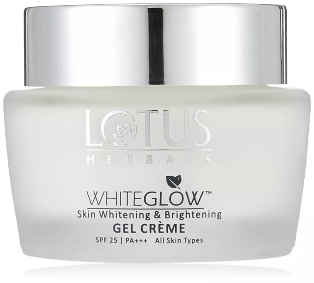 Lotus Herbals Whiteglow Gel-crème éclaircissant et éclaircissant pour la...