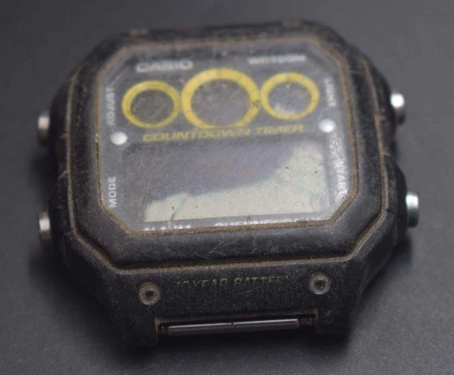 CASIO 3426 QUARTZ Non Working Watch Movement For Parts & Repair O 33290 ...