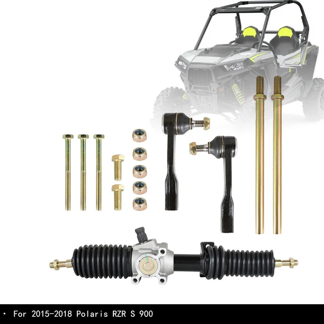 STEERING GEAR RACK and Pinionw / Tie Rod End For 20152018 Polaris RZR