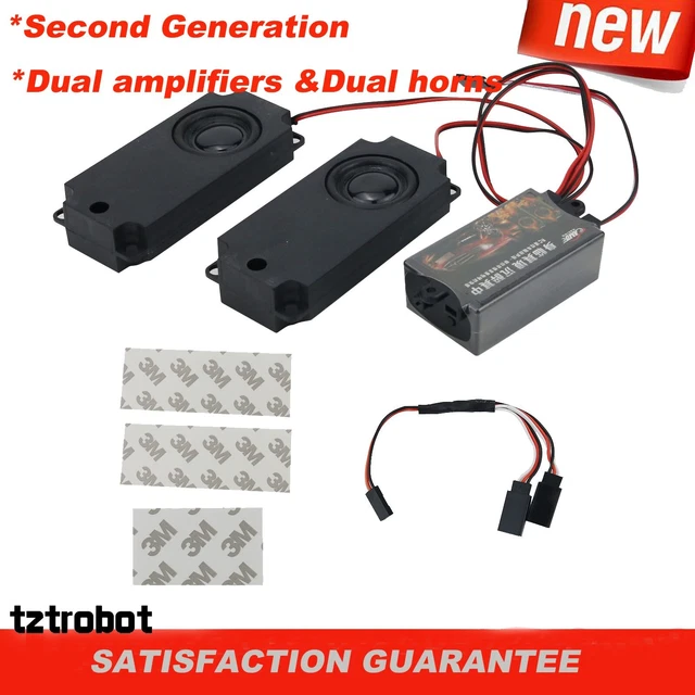 RC CAR ENGINE Sound Simulator Throttle Linkage Sound Groups Speaker for