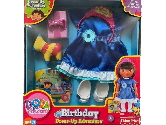 dora birthday dress Dora the Explorer tutu set- Dora the Explorer outfit-Dora the Explorer  birthday outfit main image 0
