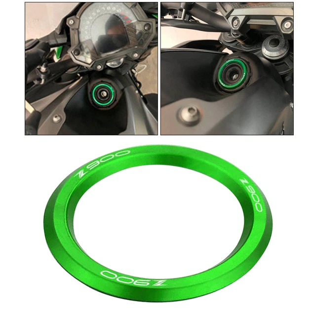 Ignition Key Hole Cover Accessories for Kawasaki Z900   2018 Green