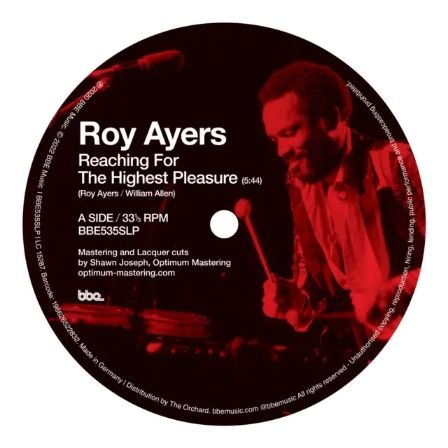 ROY AYERS - REACHING THE HIGHEST PLEASURE - New Vinyl Record 10 - B4z