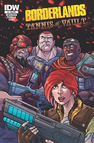 Borderlands The Fall Of Fyrestone #6 Subscription Sub Cvr Variant Idw Gme Comic