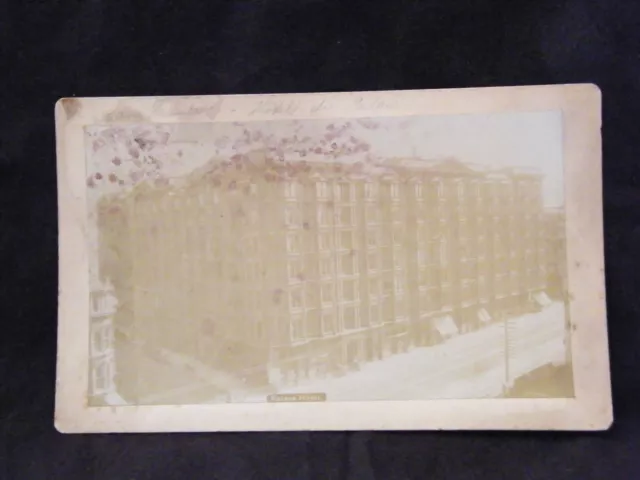 " Photography Albuminous 19th Th Century San Francisco Palace Hotel A G Mcdonald