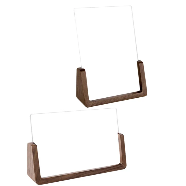 100 Cornici Magnetiche Per Photo Booth In Acrilico Trasparente Con Inserti Bianchi – Ideali Per Foto 5x15 Cm