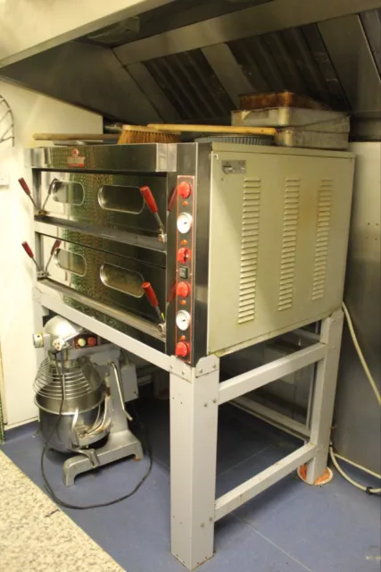 Italforni Pesaro (TKD-21) Double Deck 6x6 Electric Commercial Pizza Oven