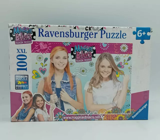 Ravensburger 10714  100 Teile Kinder Puzzle XXL Maggie und Bianca Fashion NEU 2