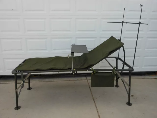 US MILITARY Medic Medical Cot Folding Doninger Deployable Bed Hospital Army USMC