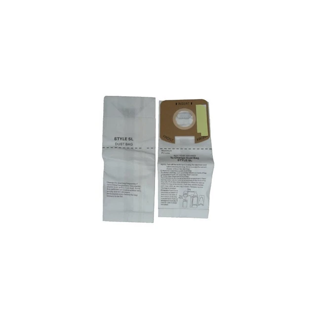 3 General Electric GE 1 Vacuum Bags Eureka 61983 HP1 Electrolux 6242312 HP5555 e