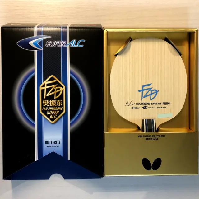 Butterfly Fan Zhendong FZD Super ALC FL 37241 92.01 g Table Tennis Racket Blade