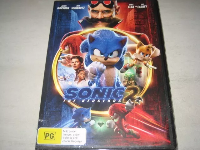 2 DVDs - Sonic 1 e 2 - O FIlme