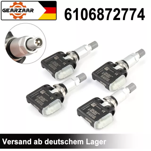 4x Reifendrucksensoren Für BMW 5er G30 G31 7er G11 X3 G01 36106872774 RDC RDKS