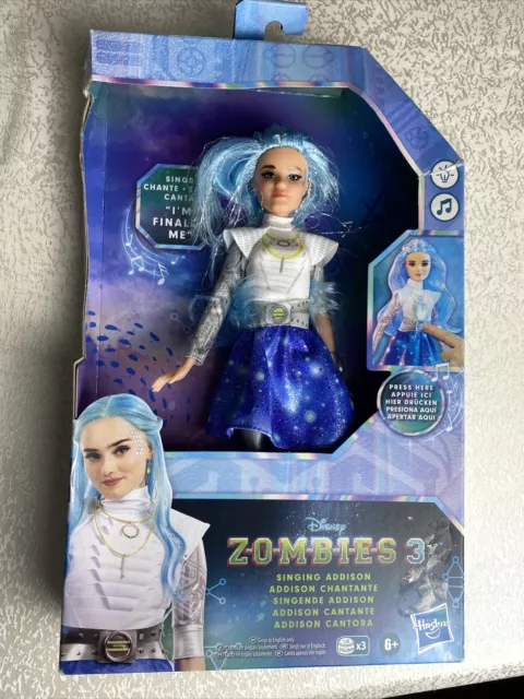Disney Zombies Dolls Set for Girls - Bundle with 4 Disney Zombies 3 Dolls  Featuring Zed, Addison, A-spen, and Willa Plus Tattoos for Kids | Disney
