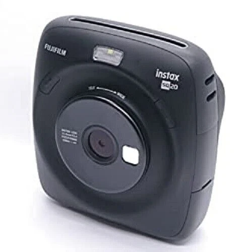 FUJIFILM HYBRID INSTANT Camera Instax SQUARE SQ20 Matte Black From JP