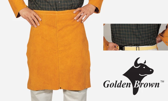 Weldas Welding Waist Apron Leather 44-2124 Heavy Duty 40" Waist Max 24"L New