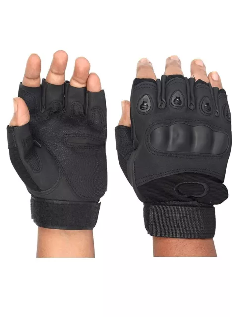 Guantes antideslizantes de medio dedo para ciclismo, equitación y bicicleta...