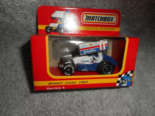 World Of Outlaws 1993 Series 4 Steve Kinser Valvoline #11 Matchbox Sprint Car