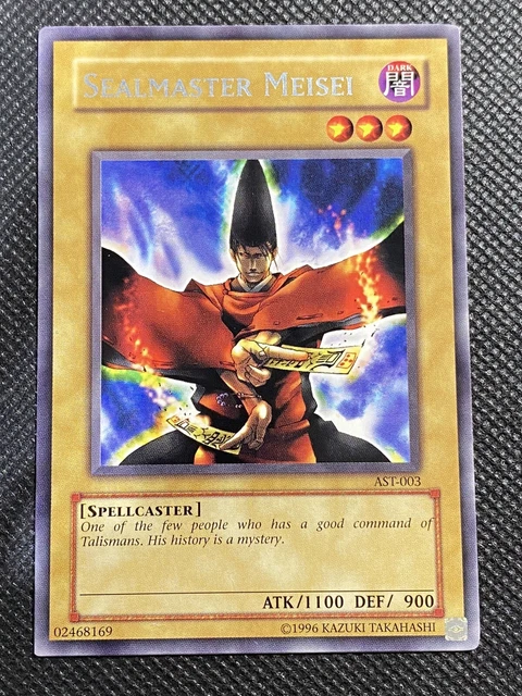 YuGiOh! - Sealmaster Meisei AST-003 Rare Unlimited Edition Near Mint