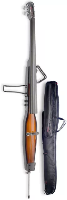 STAGG EDB-3/4 VBR E-Kontrabass mit Tasche