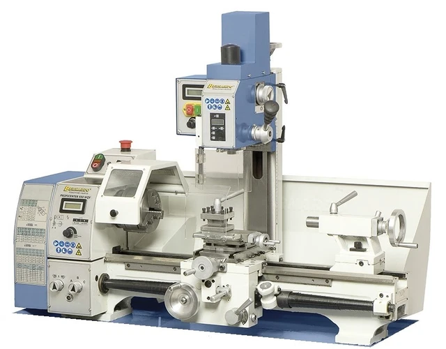 Bernardo Proficenter 250 Mini Drehmaschine Mit Fräsaufsatz BERNARDO PROFICENTER 550 WQV Drehmaschine mit Fräsaufsatz 230V drehen