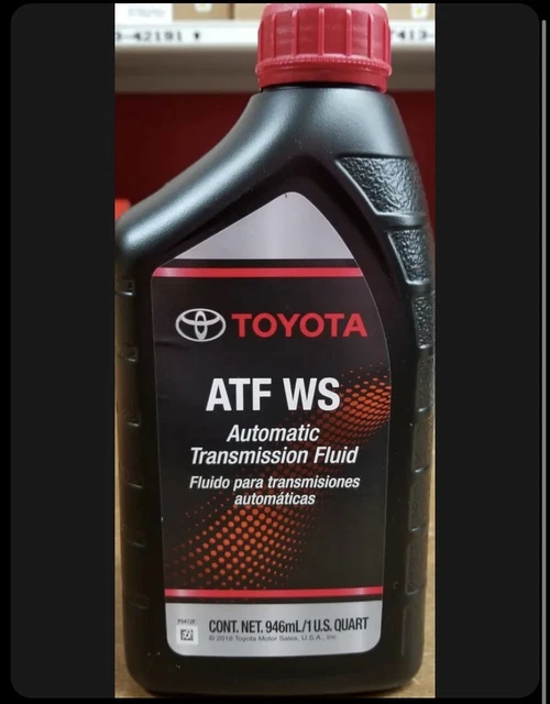 4 QUART GENUINE TOYOTA ATF WS Automatic Transmission Oil Fluid ATFWS