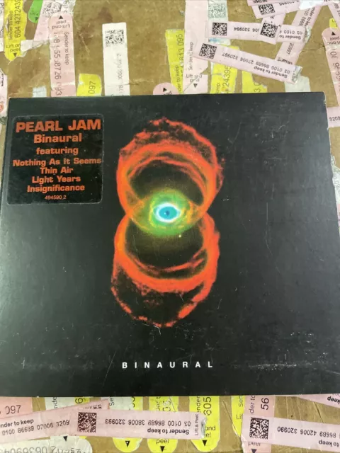 Pearl Jam - Binaural CD Album 2000 Sony (Aust.) Digipak  Disc Vgc