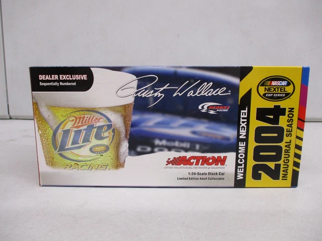 Jimmie Johnson 2004 – 1:24 Action – Saison Inaugurale Nextel – Dédicacé 55/204 – Neuf