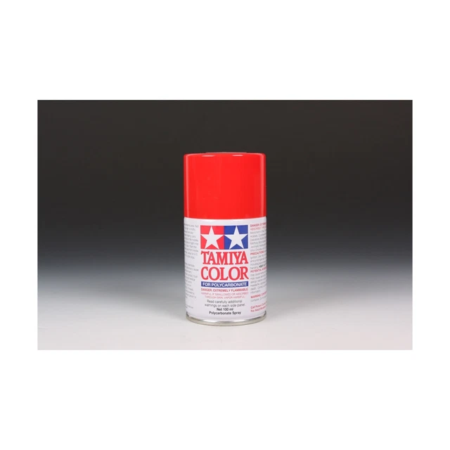 Pintura TAMIYA rojo brillante (PS-34) SW