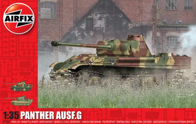 Panther Ausf G.Réservoir 1:3 5 Plastique Model Kit Airfix