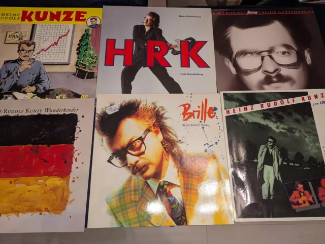 Heinz Rudolf Kunze Vinyl LP Sammlung