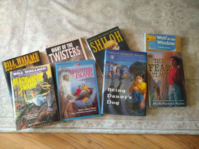 Lot 8 Books BOYS Ages 9-12 Action/Mystery/Adventure/Suspense Paperbacks/like New 2