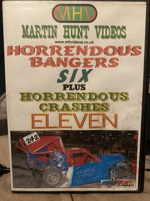 BANGER RACING DVD Horrendous Bangers Six Plus Horrendous Crashes Eleven ...