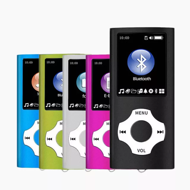 Bluetooth MP3 Musik Player Portable MP4 FM Radio Ultra-dünne Student MP3 DE