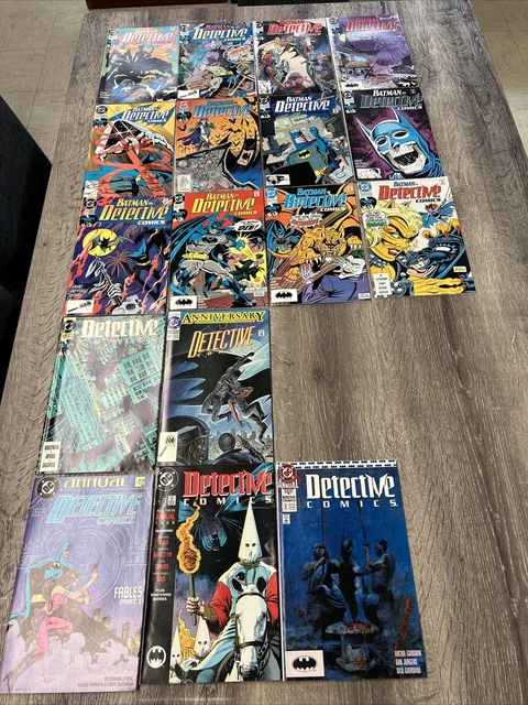 Detective Comics BATMAN DC # 612-617, 620-624 626 627 ANNUAL 1 2 3 17-lot Nice!